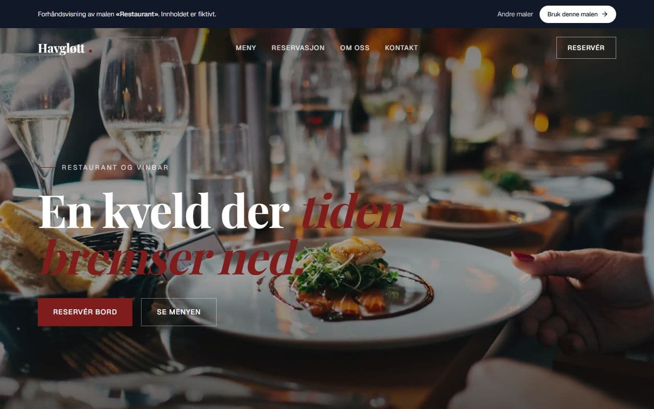 Restaurant-malen